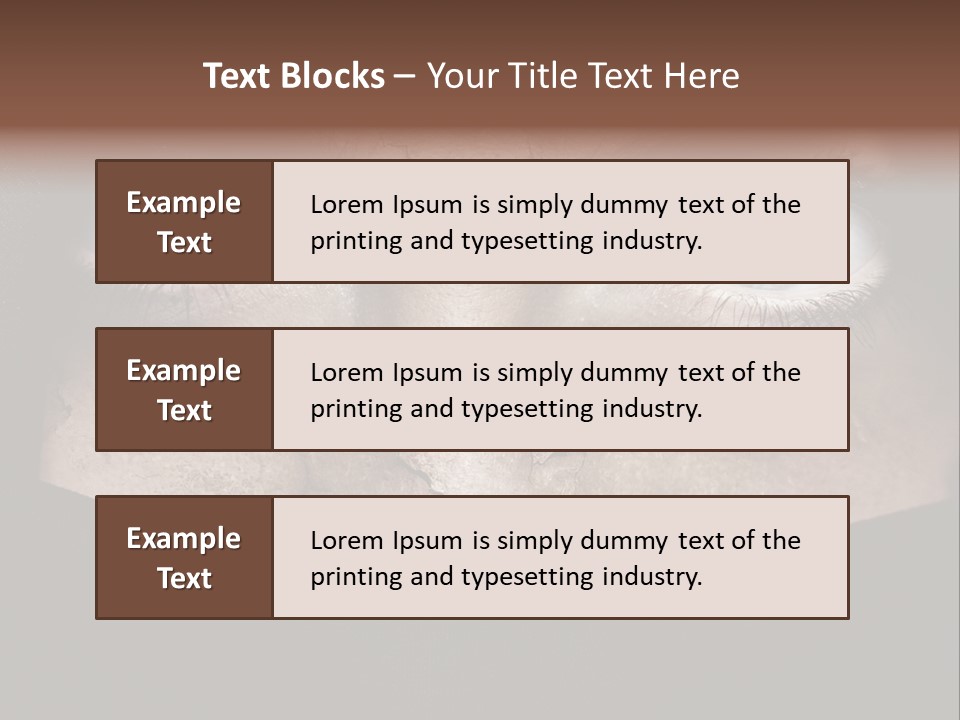 Damaged PowerPoint Template