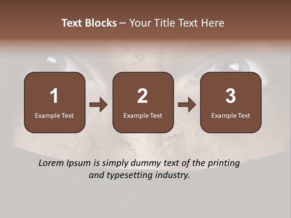 Damaged PowerPoint Template