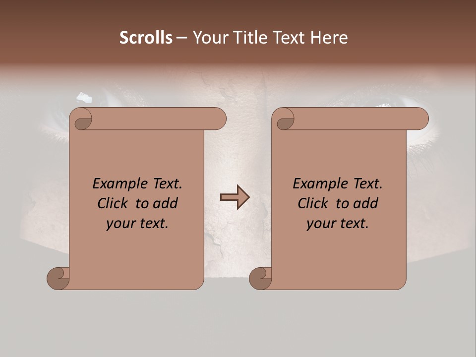 Damaged PowerPoint Template