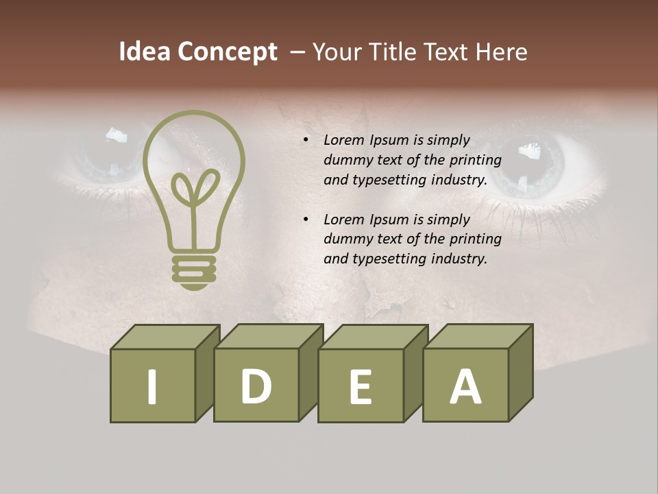 Damaged PowerPoint Template