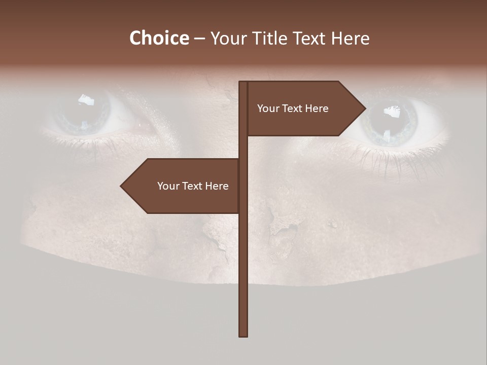 Damaged PowerPoint Template