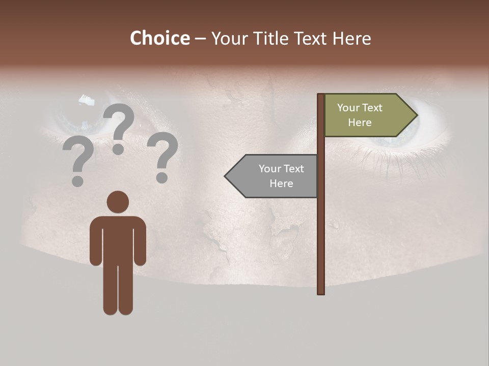 Damaged PowerPoint Template