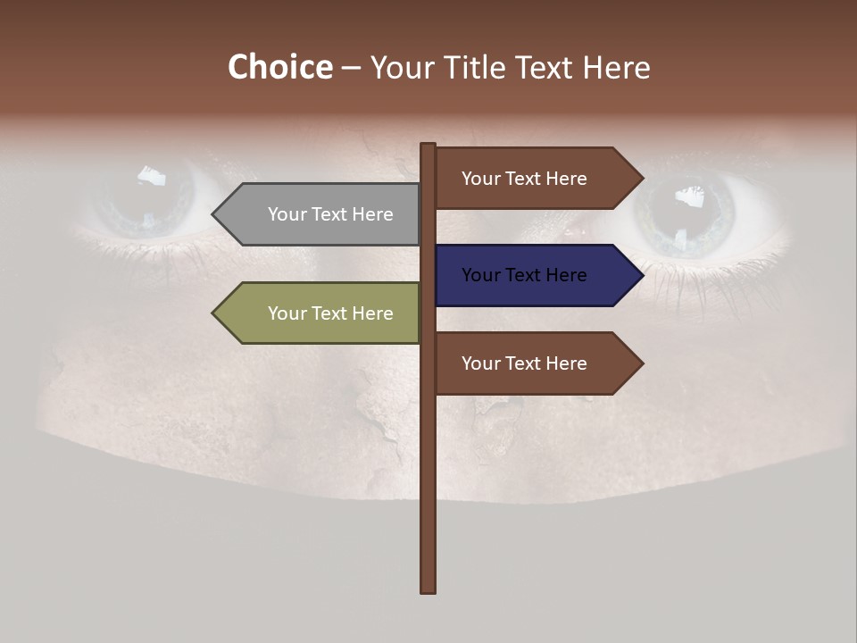 Damaged PowerPoint Template