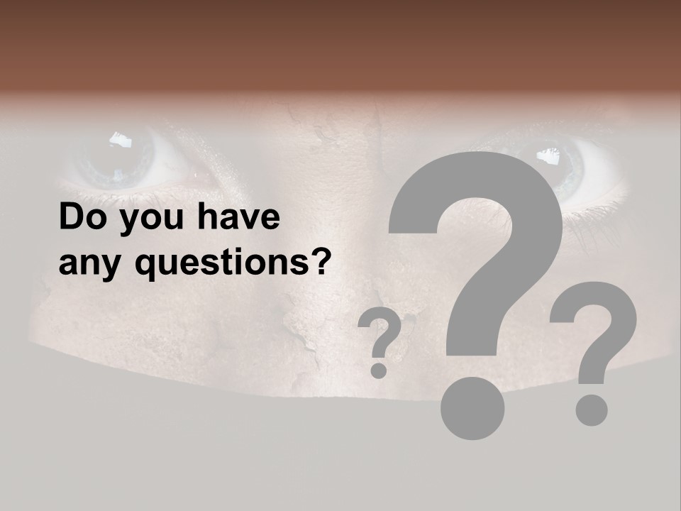 Damaged PowerPoint Template