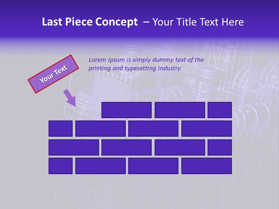 Industry Motorcar Heavy PowerPoint Template