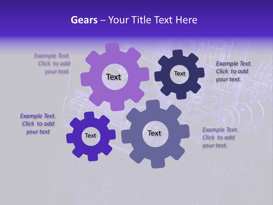 Industry Motorcar Heavy PowerPoint Template