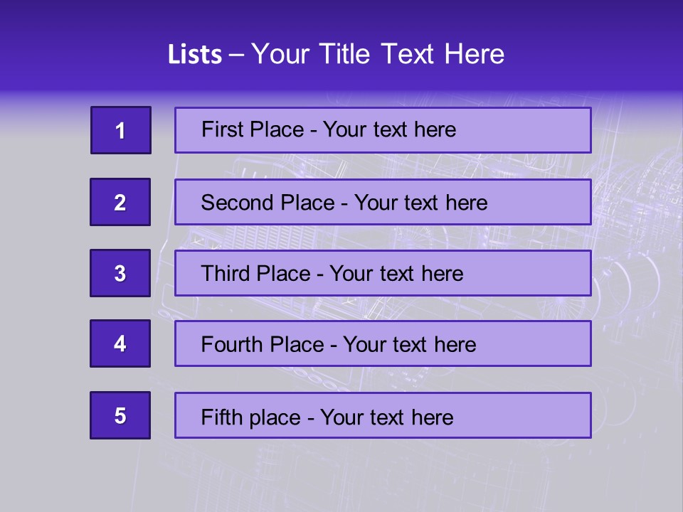 Industry Motorcar Heavy PowerPoint Template