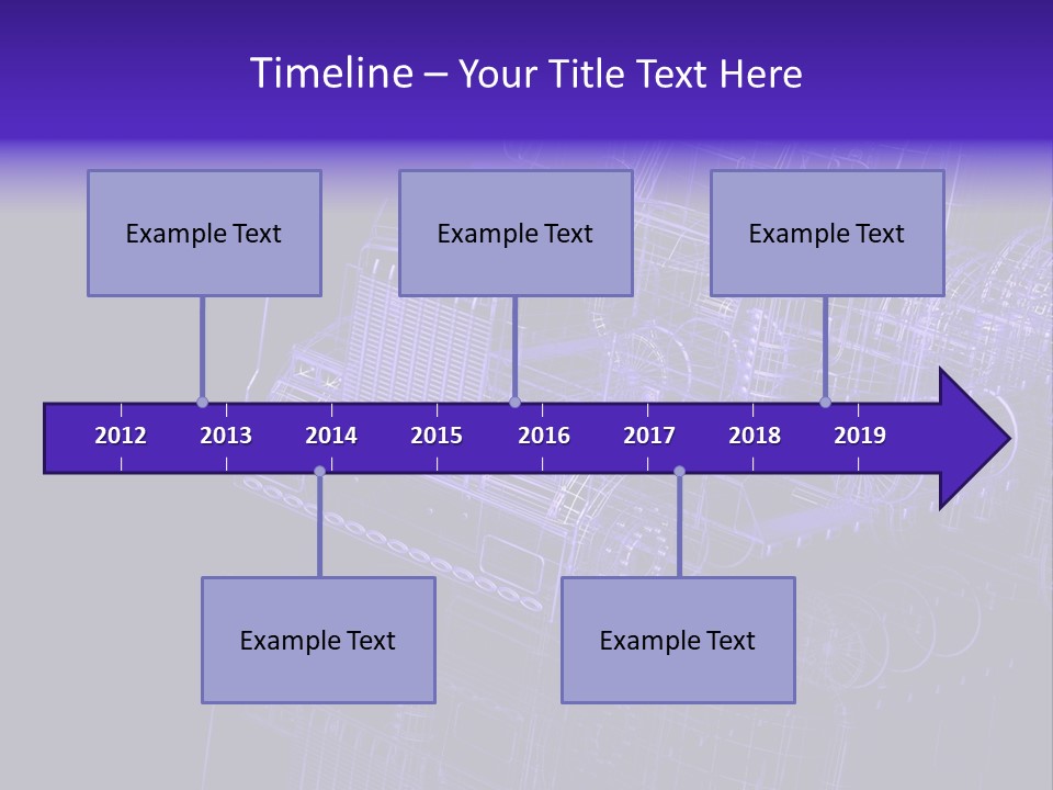 Industry Motorcar Heavy PowerPoint Template