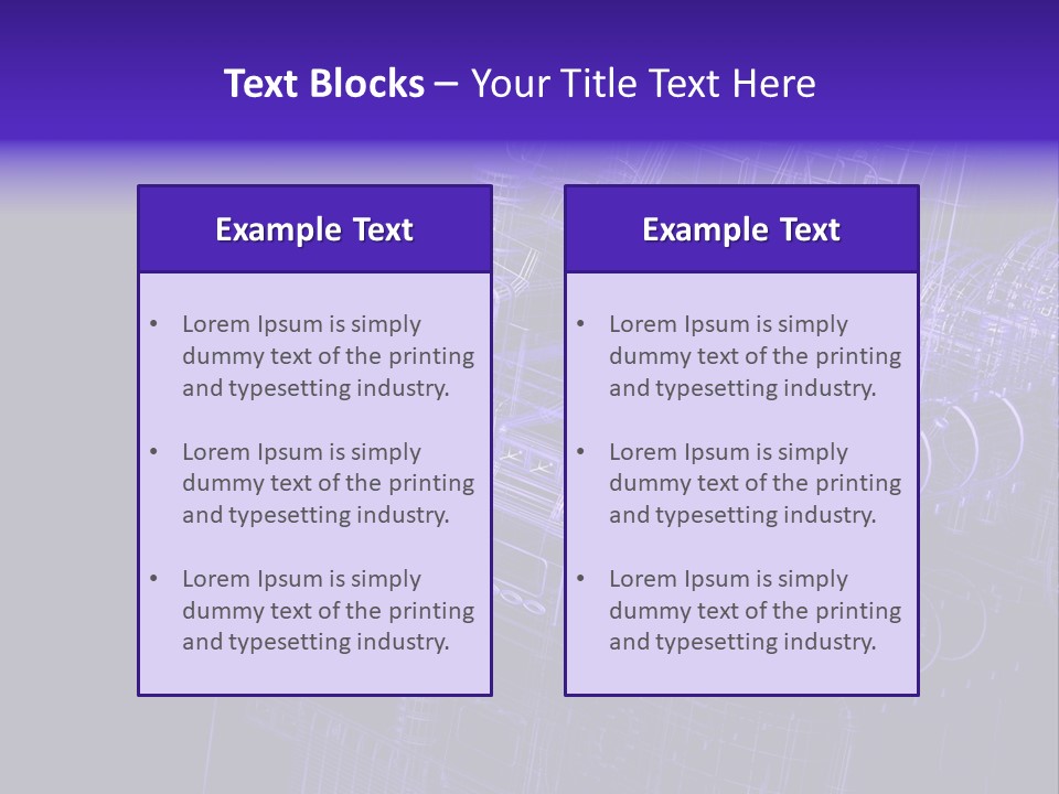 Industry Motorcar Heavy PowerPoint Template