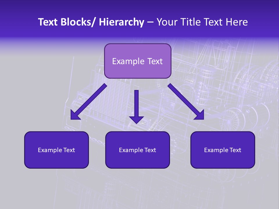Industry Motorcar Heavy PowerPoint Template
