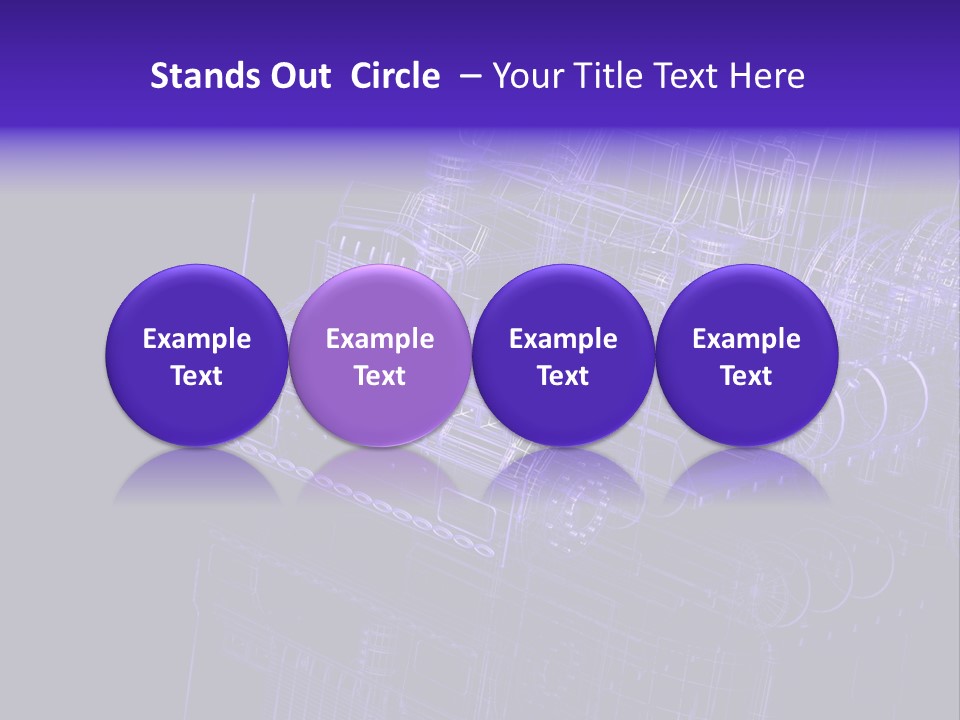 Industry Motorcar Heavy PowerPoint Template