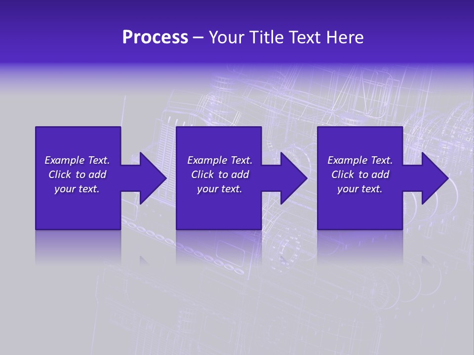 Industry Motorcar Heavy PowerPoint Template