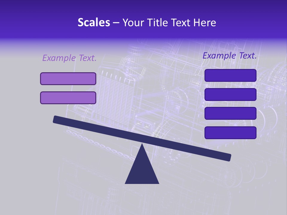 Industry Motorcar Heavy PowerPoint Template