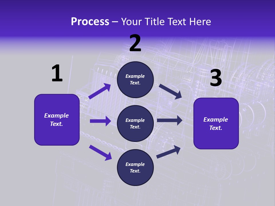 Industry Motorcar Heavy PowerPoint Template