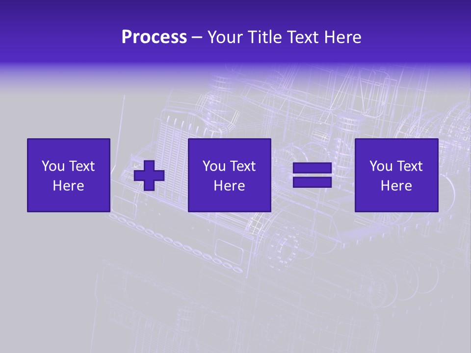 Industry Motorcar Heavy PowerPoint Template
