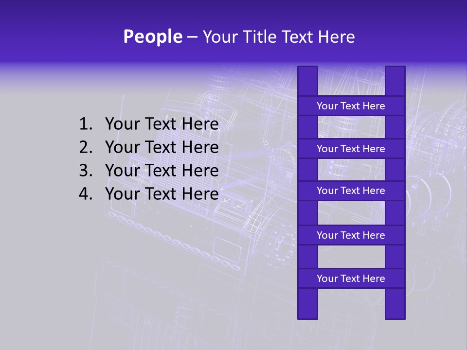 Industry Motorcar Heavy PowerPoint Template