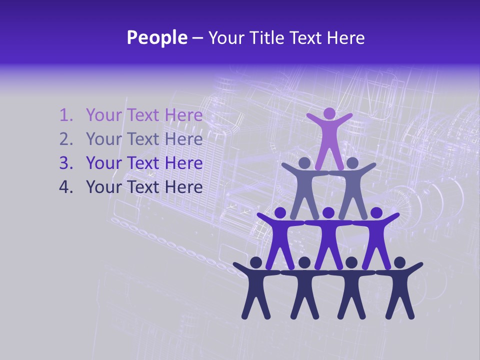 Industry Motorcar Heavy PowerPoint Template