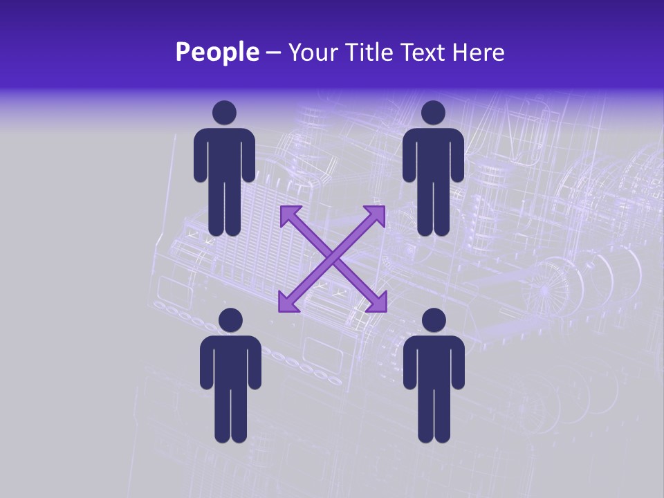 Industry Motorcar Heavy PowerPoint Template