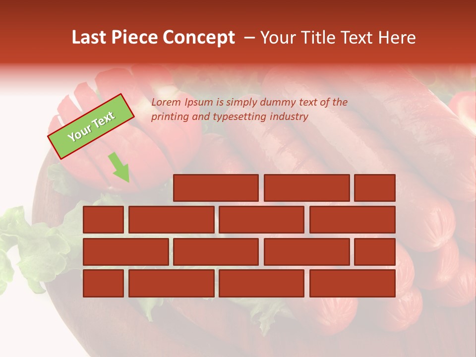 Salchichas Asadas PowerPoint Template