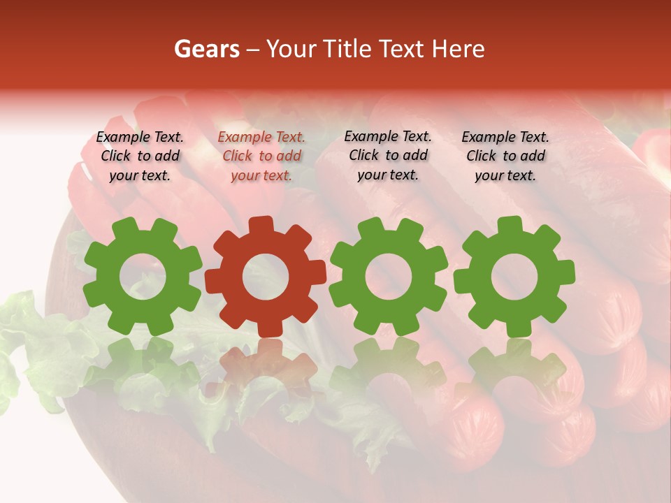 Salchichas Asadas PowerPoint Template