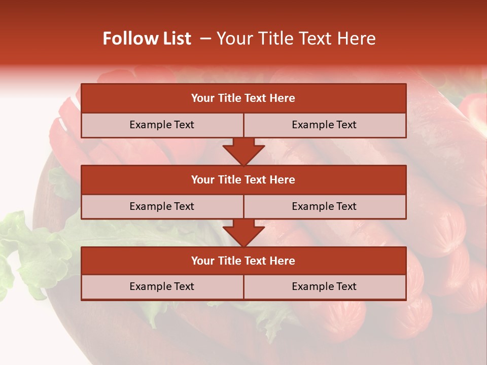 Salchichas Asadas PowerPoint Template