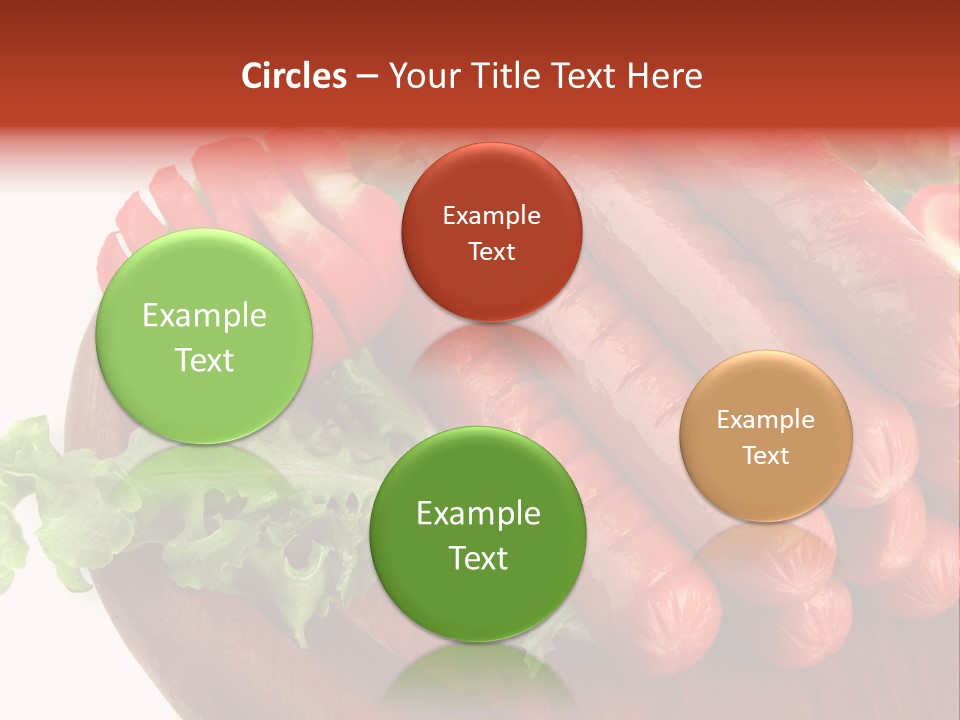 Salchichas Asadas PowerPoint Template