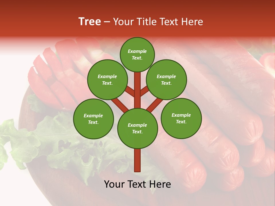 Salchichas Asadas PowerPoint Template