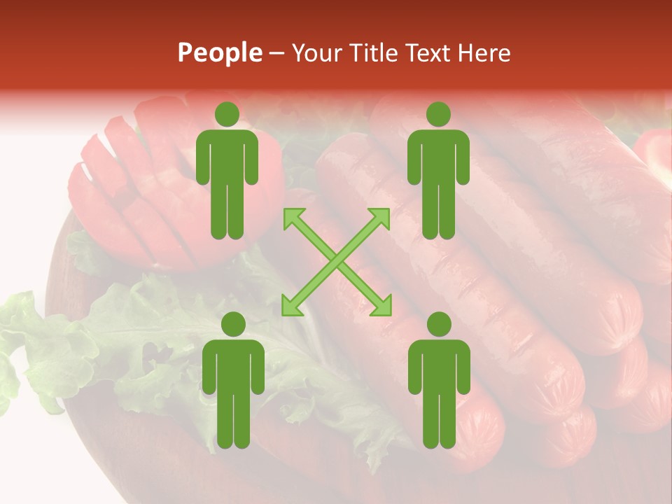 Salchichas Asadas PowerPoint Template