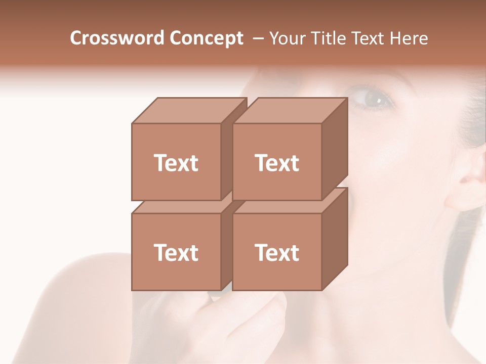 Open Mouth Eating PowerPoint Template