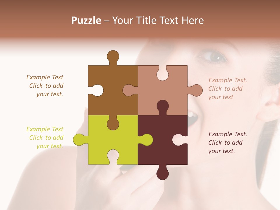 Open Mouth Eating PowerPoint Template