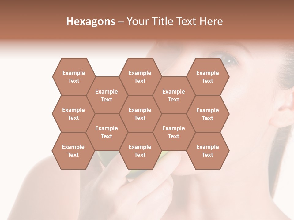 Open Mouth Eating PowerPoint Template