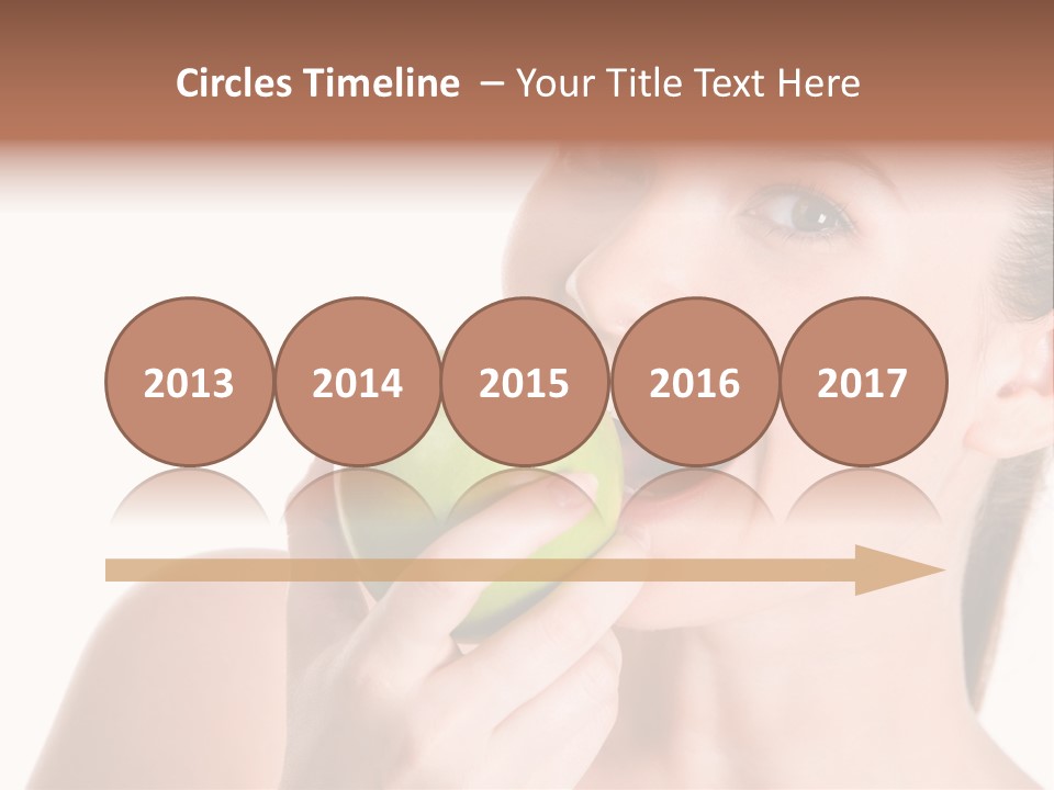 Open Mouth Eating PowerPoint Template