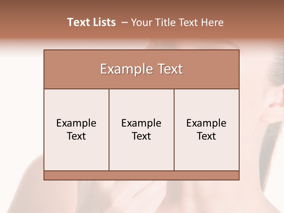 Open Mouth Eating PowerPoint Template