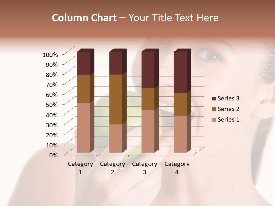 Open Mouth Eating PowerPoint Template