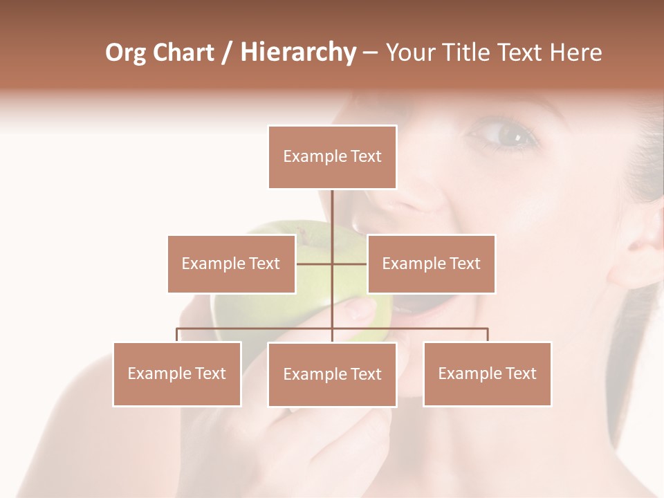 Open Mouth Eating PowerPoint Template