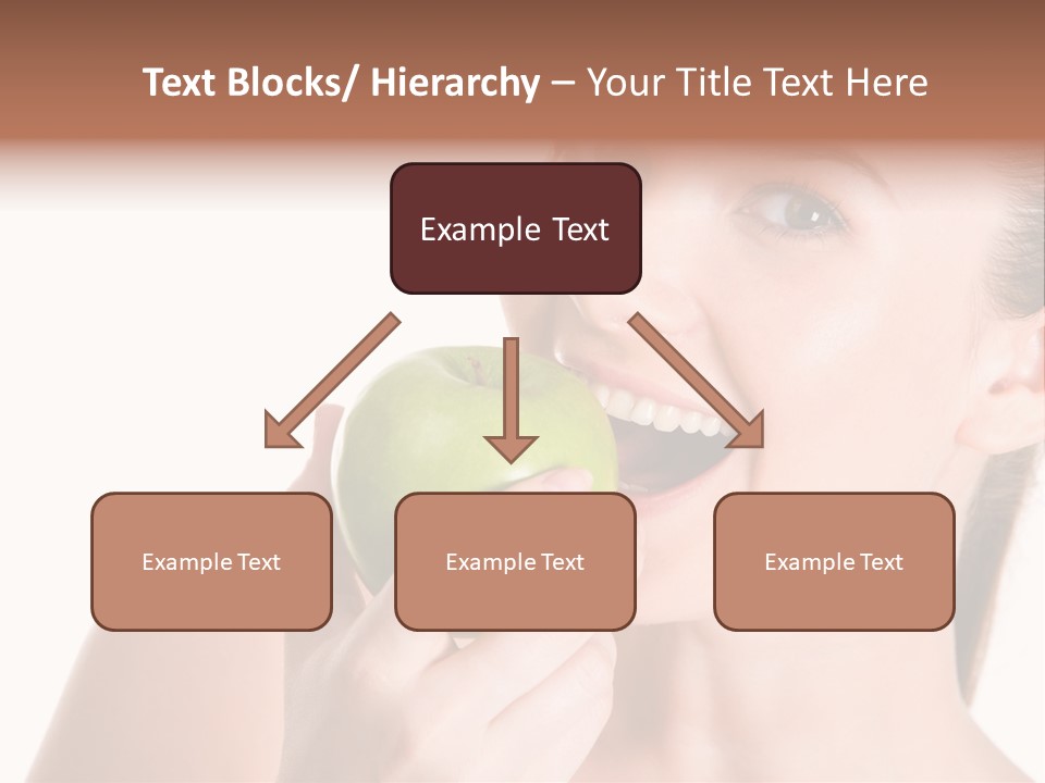 Open Mouth Eating PowerPoint Template