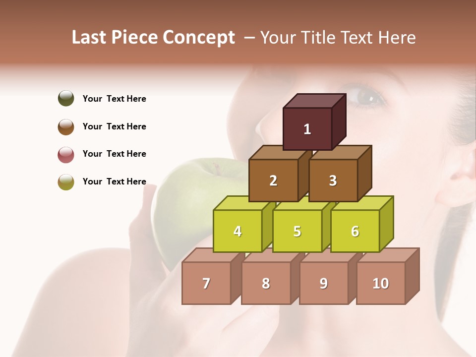 Open Mouth Eating PowerPoint Template