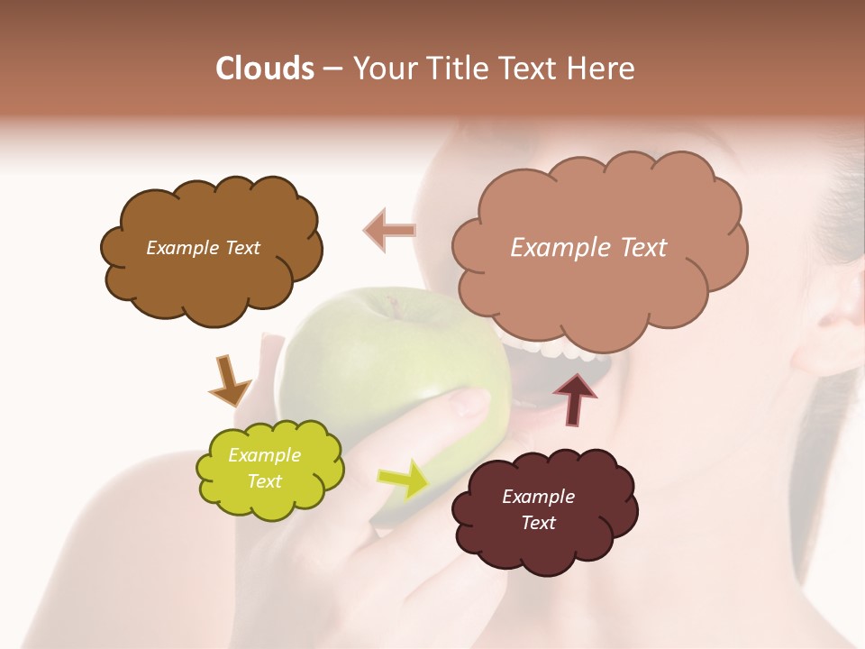 Open Mouth Eating PowerPoint Template