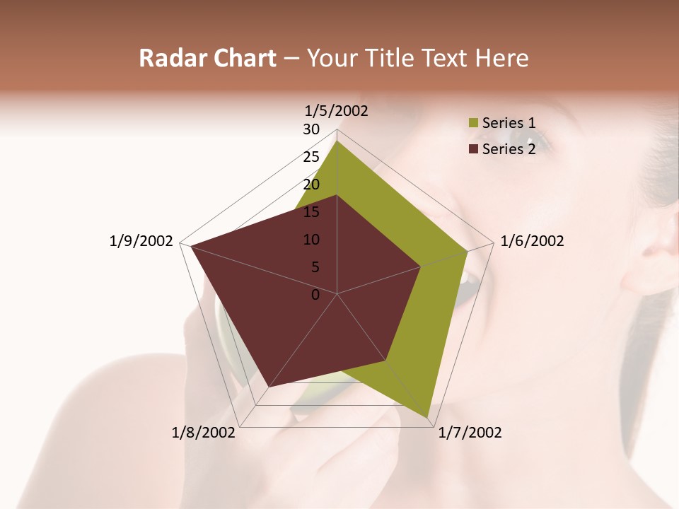 Open Mouth Eating PowerPoint Template