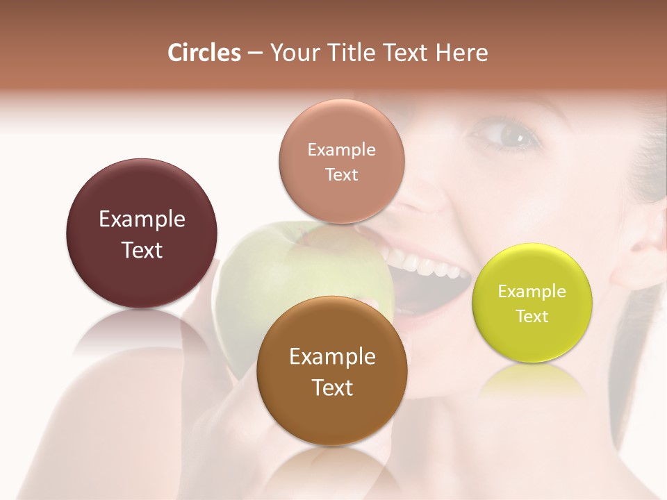 Open Mouth Eating PowerPoint Template