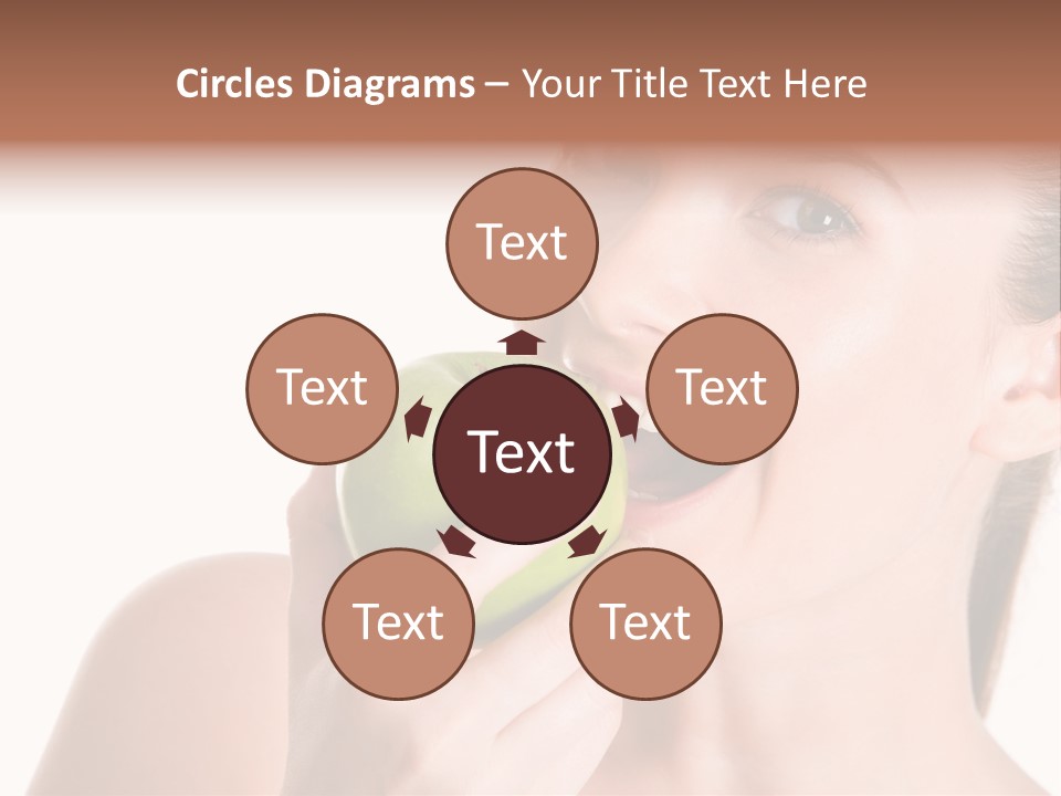 Open Mouth Eating PowerPoint Template