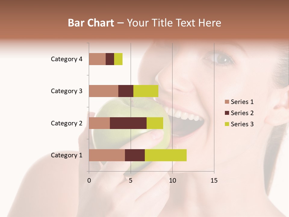 Open Mouth Eating PowerPoint Template