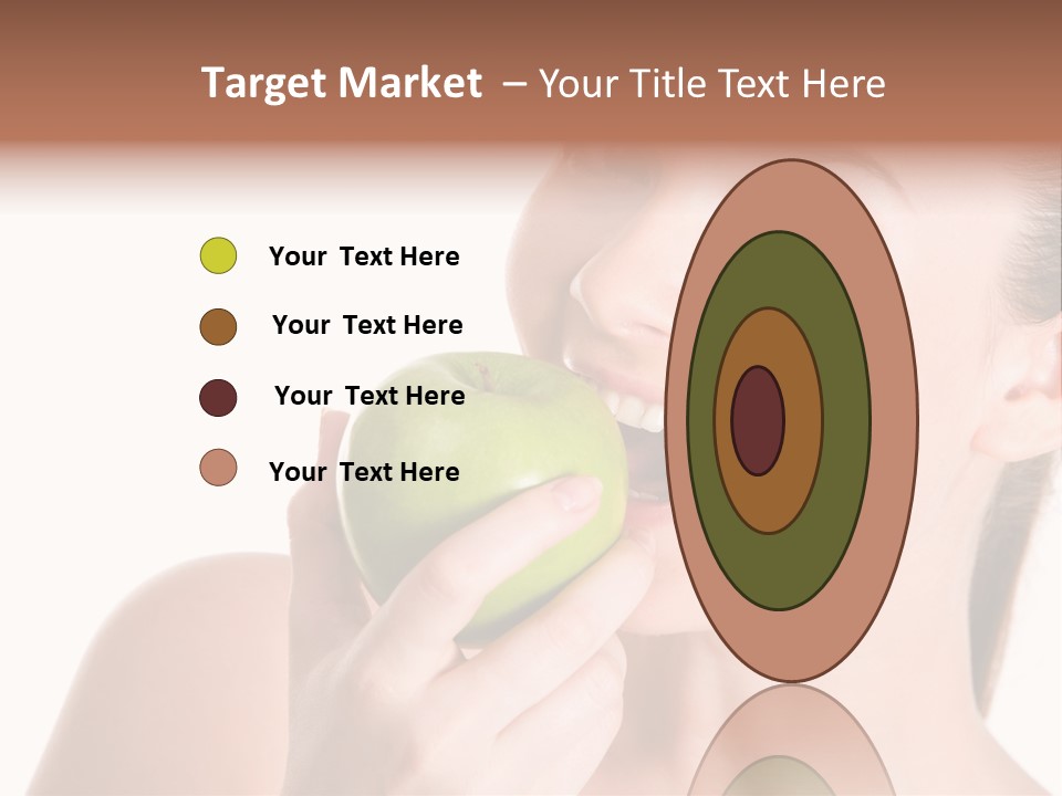 Open Mouth Eating PowerPoint Template