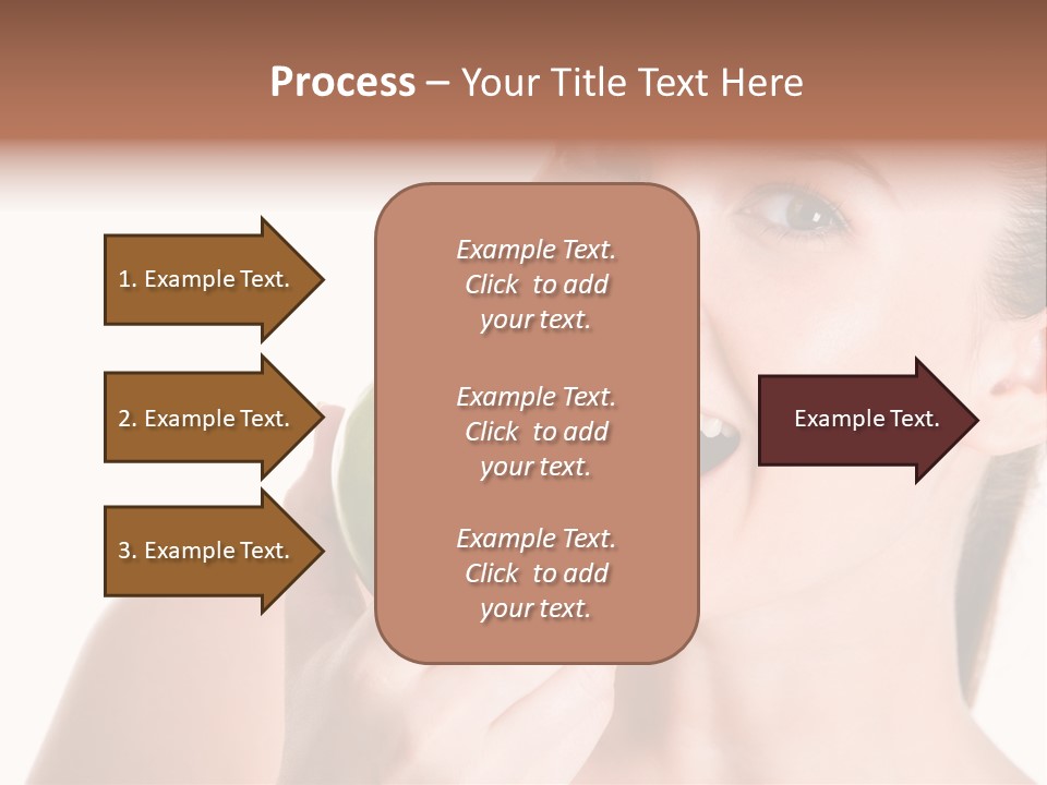 Open Mouth Eating PowerPoint Template