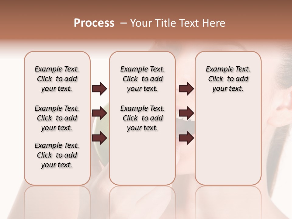 Open Mouth Eating PowerPoint Template
