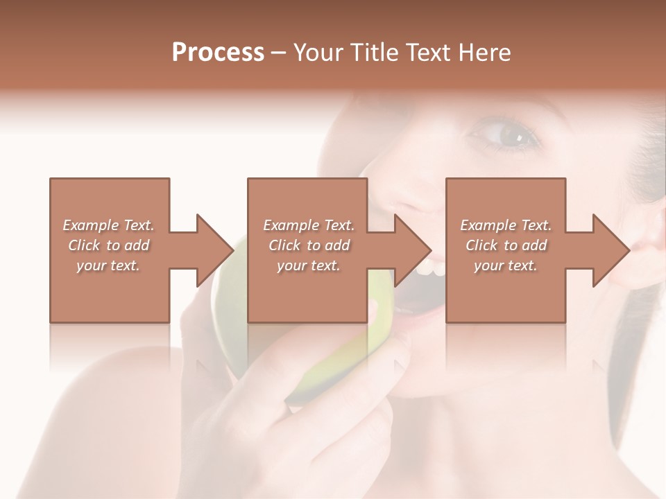Open Mouth Eating PowerPoint Template