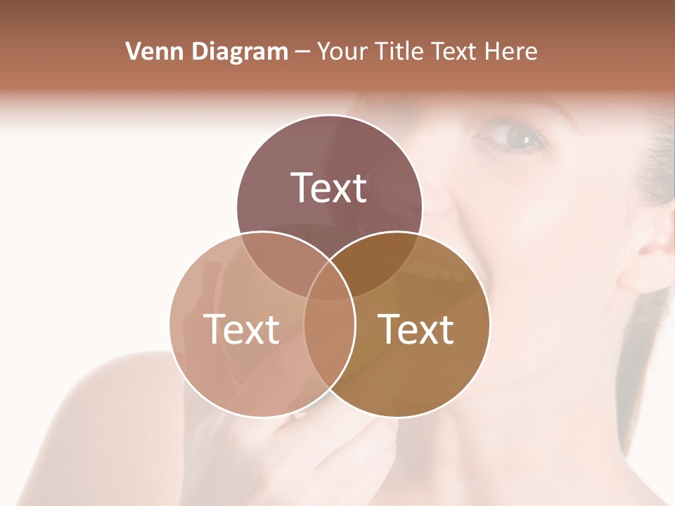 Open Mouth Eating PowerPoint Template