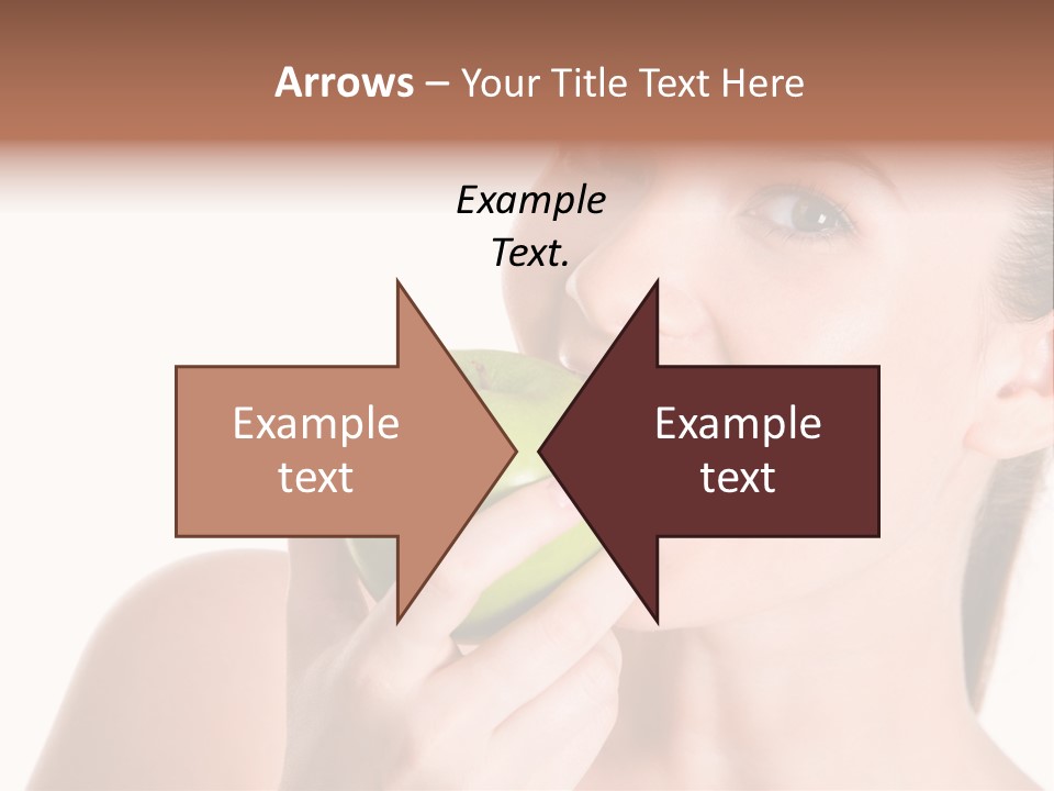 Open Mouth Eating PowerPoint Template