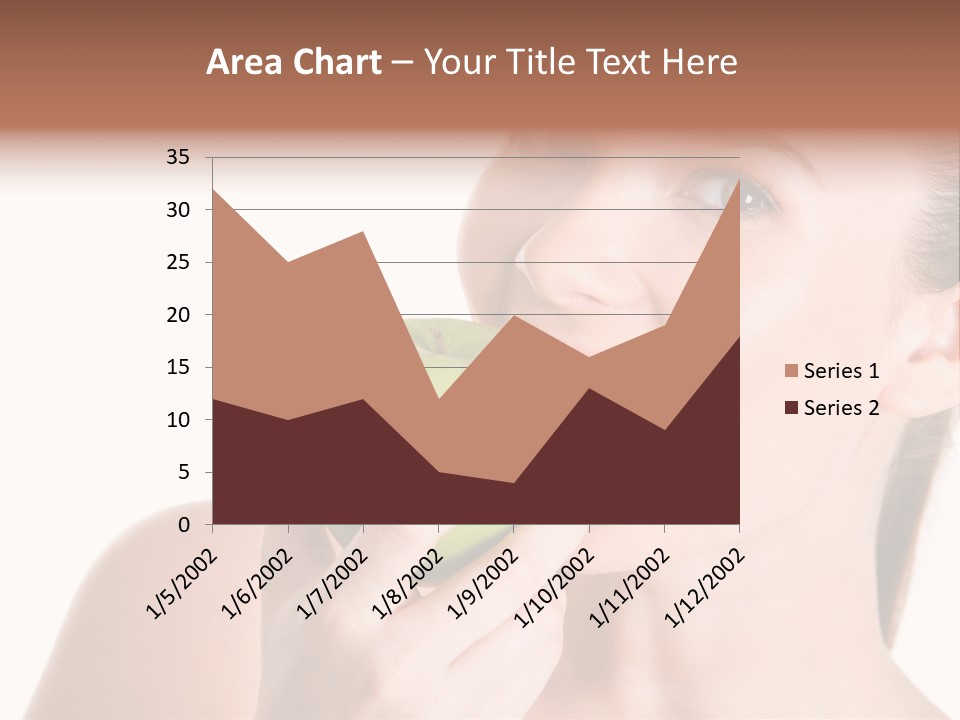 Open Mouth Eating PowerPoint Template