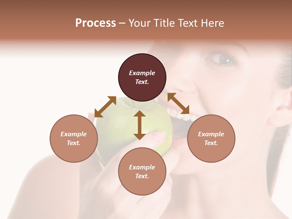 Open Mouth Eating PowerPoint Template